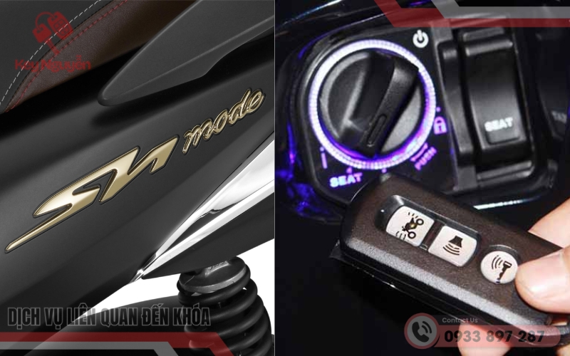 Cấu tạo và nguyên lý hoạt động của chìa khoá Xe SH Mode