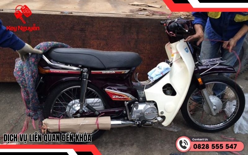 Bảo dưỡng khóa cổ xe dream